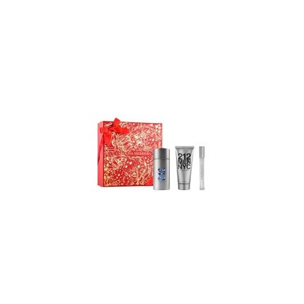 Carolina Herrera Ch 212 Men Eau De Toilette Spray 100 Ml Set