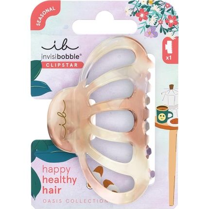 Invisibobble Clipstar M Oasis Heaven Blue Medium Hair Clip For Secure Hold