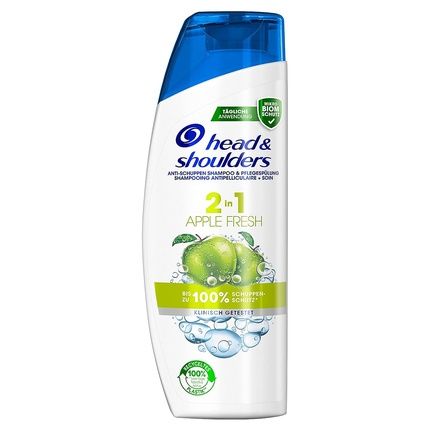 Head & Shoulders Apple Fresh 2In1 Anti-Dandruff Shampoo Up To 100% Dandruff Protection 250Ml