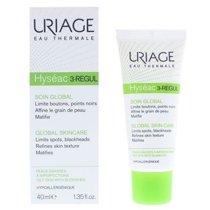 Uriage Hyseac 3Regul Global Skincare For Oily Skin With Blemishes 40Ml Unisex