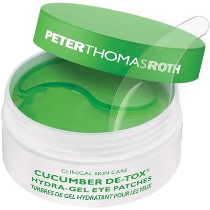Peter Thomas Roth Cucumber Detox Hydra-Gel Eye 30 Pairs 60 Patches Earplug 4Cm Black
