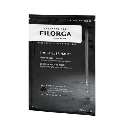 Filorga Time Filler Mask Super Smoothing Black Mask 20Ml Smoothing Mask With Collagen