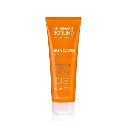 آن ماري بورليند سائل الوقاية من الشمس للوجه بعامل حماية من الشمس SPF 30 75 مل