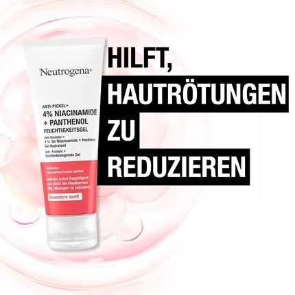 Neutrogena Anti-Pimple Moisturizing Gel 4% Niacinamide And Panthenol 50Ml - Image 3