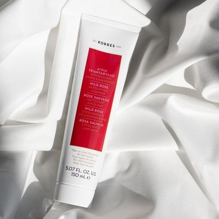 Korres Wild Rose Exfoliating Cleansing Cream 150Ml