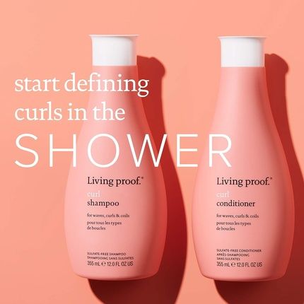 Living Proof Curl Haircare Shampoo & Conditioner 100Ml