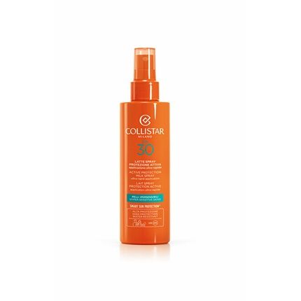 Collistar Active Spray Sunscreen Milk For Hypersensitive Skin Spf 30 200Ml