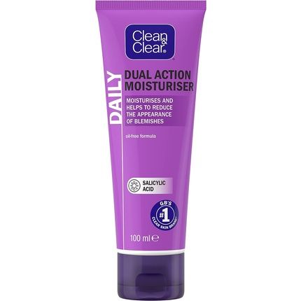 Clean & Clear Dual Action Moisturiser 100Ml