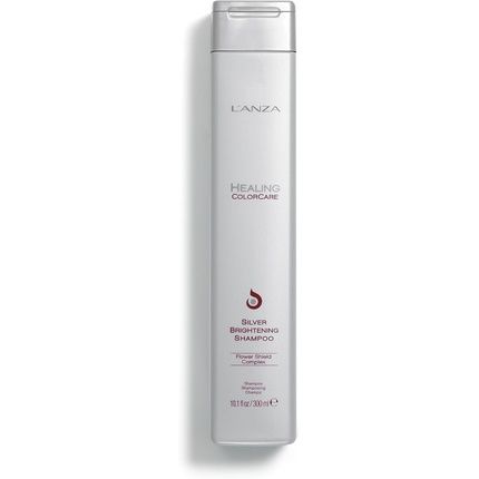 Lanza Healing Colorcare Silver Brightening Shampoo For Silver, Gray, And White Hair