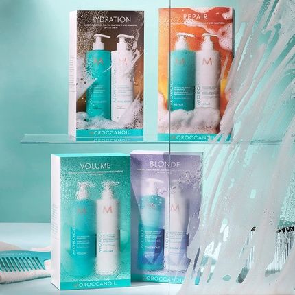 Moroccanoil Repair Shampoo & Conditioner Half-Liter Set - Image 3