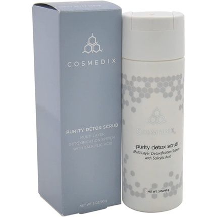 Cosmedix Purity Detox Scrub With Gentle Exfoliators And Salicylic Acid 90G