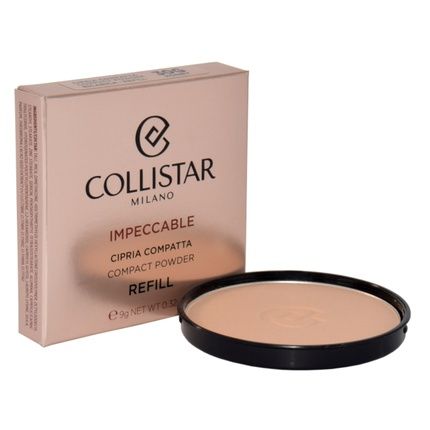 Collistar Impeccable Compact Powder 30G Honey Refill Mattifying Powder