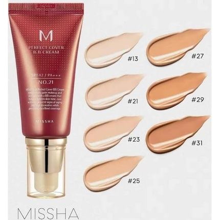 Missha M Perfect Cover Bb Cream Ex Spf42 Pa+++ 20Ml Shade #27 Perfect Coverage - Image 3