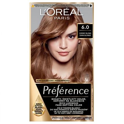 L'Oreal Preference Hair Color 6 Dark Blonde
