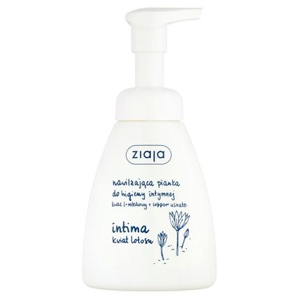 Ziaja Intima Moisturizing Foam For Intimate Hygiene Lotus Flower 250Ml