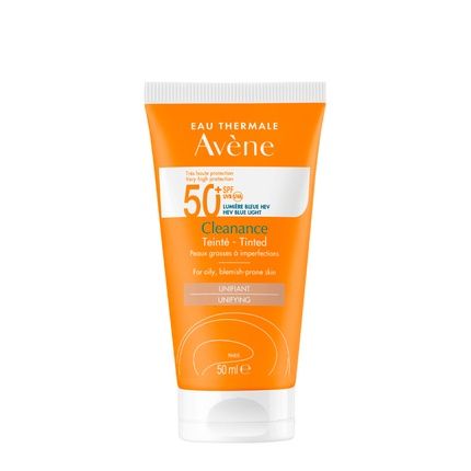 Avene Cleanance Tinted Sun Cream Spf 50 For Oily Skin With Imperfections 50 Ml - Image 3