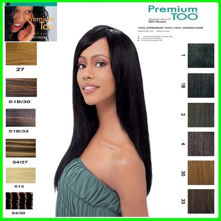 Premium Too Hh Yaki Natural Weave 16 Color 1B By Sensationnel