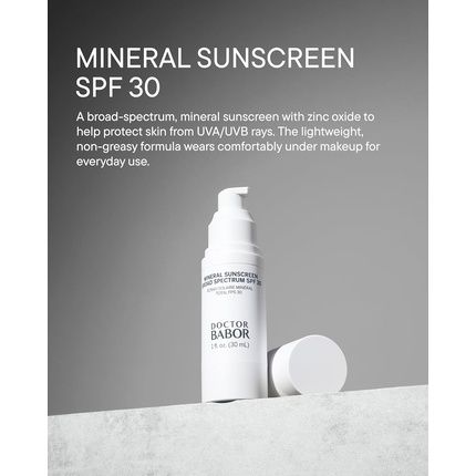 Doctor Babor Protect Rx Mineral Face Sunscreen Spf 30 Physical Protection - Image 3