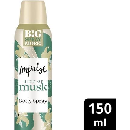 Impulse Hint Of Musk Body Spray Deodorant 150Ml