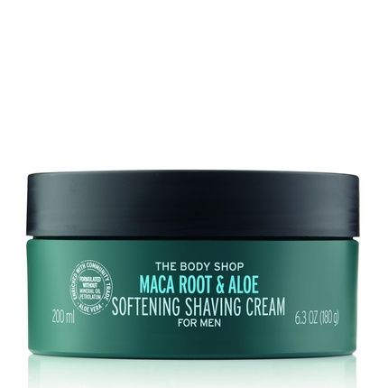 The Body Shop Maca Root And Aloe Softening Shaving Cream 200Ml - Image 3