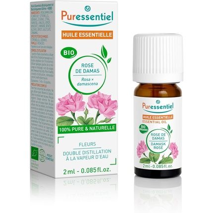 Puressentiel Organic Damask Rose Essential Oil Rosa X Damascena 2L