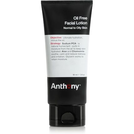 Anthony Logistics For Men Oil-Free Facial Lotion For Normal To Oily Skin 90Ml