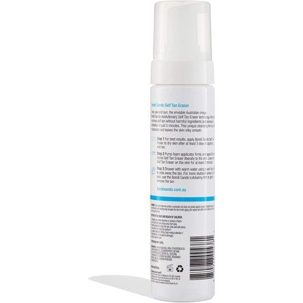 Bondi Sands Self Tan Eraser Lightweight Gentle Cleansing Foam Moisturizes Skin And Quickly Removes Self Tan 200Ml 7.04 Oz