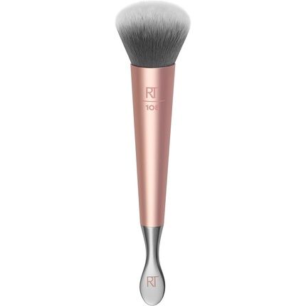 Real Techniques Dual-Ended Primer Facial Skincare Brush And Stainless Steel Scoop - Image 3