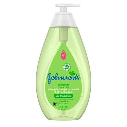 Johnson'S Baby Camomile Shampoo 750Ml Gentle Hair Care For Babies