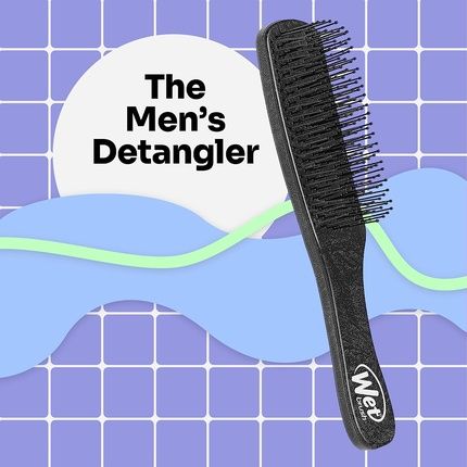 Wetbrush Men'S Detangler Black Leather