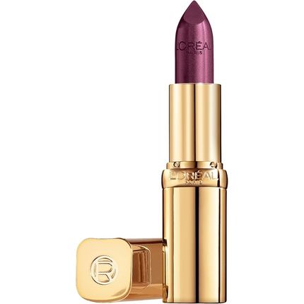 L'Oreal Paris Color Riche Satin Smooth Lipstick Moisturizing Pure Pigment Lip Colour With Omega 3 & Vitamin E 153 Rendezvous Purple 1 Count