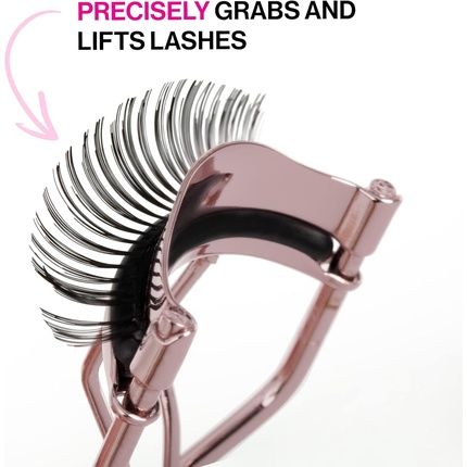 Wet N Wild High On Lash Eyelash Curler For Lasting Curl With Bouncy Silicone Pad - No Tugging