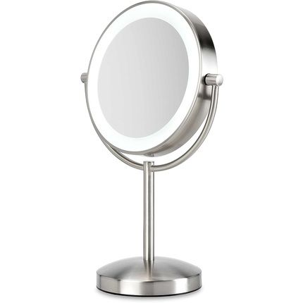Babyliss Slimline Led Mirror With 1X And 8X Magnification Brushed Chrome Finish - Image 3