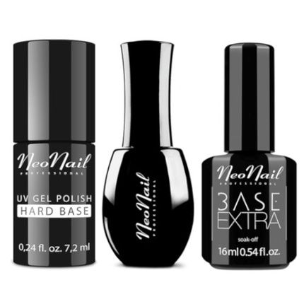 Neonail Uv Hybrid Base And Top 2In1 6In1 Dry Top Base Extra Shine Bright Matte