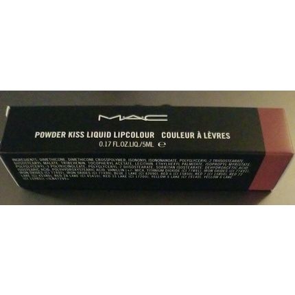 Mac Cosmetics Powder Kiss Liquid Lipcolour 990 More The Mehr-Ier 0.17 Oz - Image 3