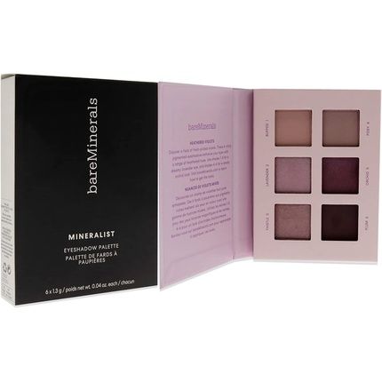 Bareminerals Mineralist Eyeshadow Palette 6 Colors 1.3G Each Heathered - Image 3