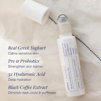 Korres Greek Yoghurt Wide Awake Eye Gel 15Ml - Image 3
