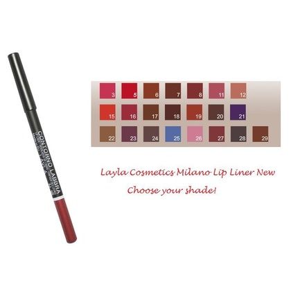 Layla Cosmetics Milano Lip Liner - Various Colors - New & Sealed