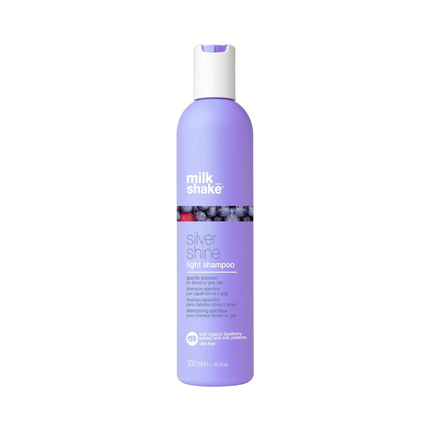 Milk Shake Silver Shine Light Shampoo 300Ml For Blonde Or White Hair