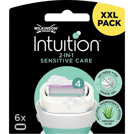 Wilkinson Sword Intuition Sensitive Care Women'S Razor Blades 6 Blades