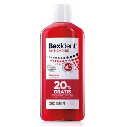 Isdin Isdin Bexident Anti Cavity Mouthwash 500Ml