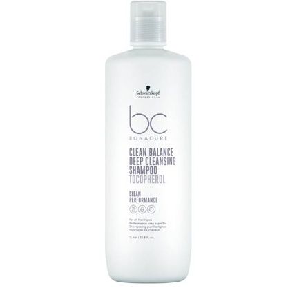 Schwarzkopf Professional Bc Clean Balance Deep Cleansing Shampoo 1000Ml - Image 3