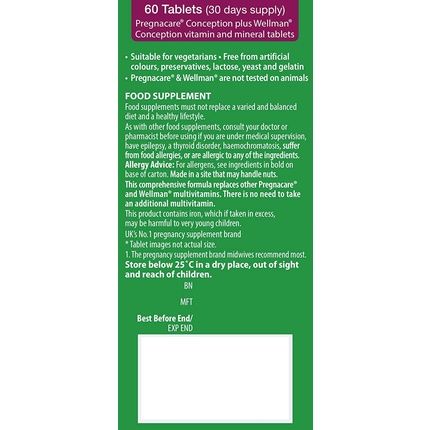 Pregnacare Vitabiotics His And Her Conception 60 Tablets