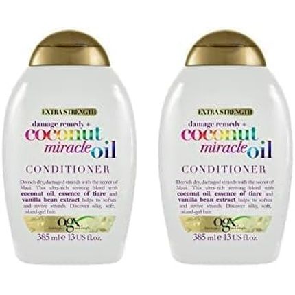 Ogx Coconut Miracle Oil Conditioner For Damaged Hair 385Ml