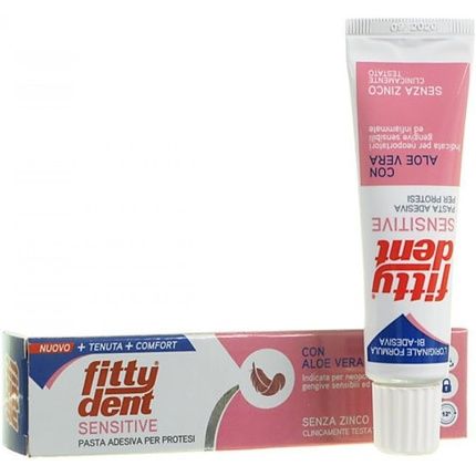Fitty Dent Sensitive Adhesive Paste For Dentures 40G