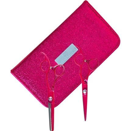 Olivia Garden Silkcut Think Pink Hairdressing Scissors Set