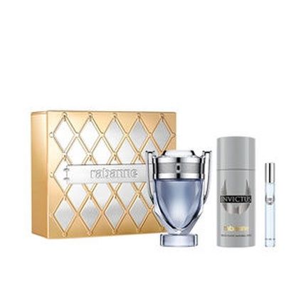 Paco Rabanne Invictus Gift Set 3 Pieces