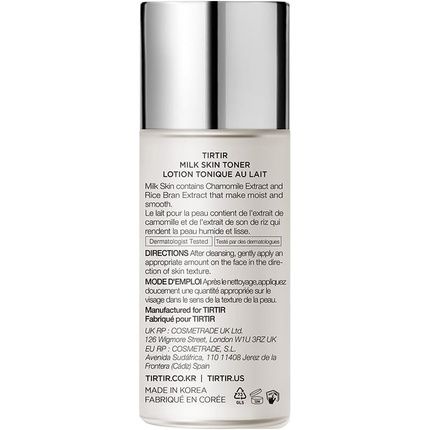 Tirtir Milk Skin Rice Toner Deep Moisturizing Hydrating Toner For Face With Niacinamide Ceramide Rice Bran Extract 1.69 Fl Oz - Image 3