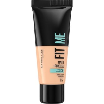 Maybelline Fit Me Liquid Foundation Mattifying Face Foundation 115 Ivory 30Ml