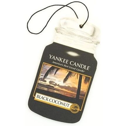 Yankee Candle Black Coconut Car Jar Air Freshener
